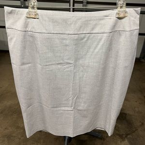 Elegant Gray A-Line Skirt